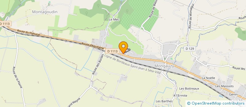 localisation de l'entreprise MONSIEUR JOSEPH CLOCHEFER  MONGAUZY