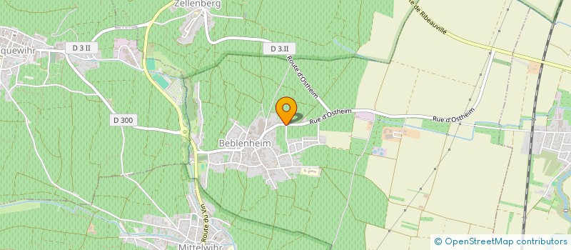 localisation de l'entreprise MONSIEUR JOSEPH COLAIANNI  BEBLENHEIM