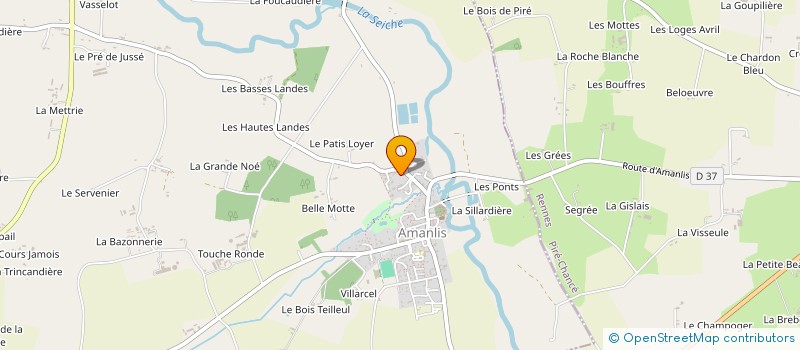 localisation de l'entreprise MONSIEUR JOSEPH COLEU à PIRE-CHANCE