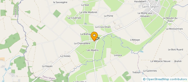 localisation de l'entreprise MONSIEUR JOSEPH COLLEAUX à SAINT-SEGLIN
