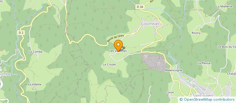 localisation de l'entreprise MONSIEUR JOSEPH COMBE à COLOMBIER