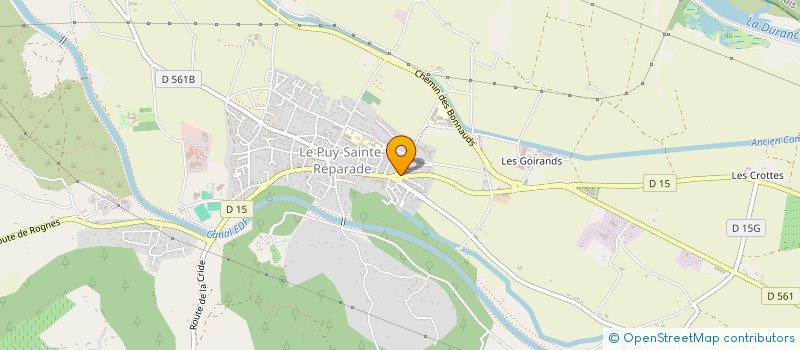 localisation de l'entreprise MONSIEUR JOSEPH COMITE à LE PUY-SAINTE-REPARADE