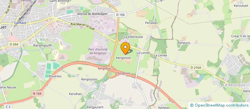 localisation de l'entreprise MONSIEUR JOSEPH CONAN à CARHAIX-PLOUGUER
