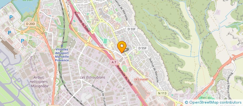 localisation de l'entreprise MONSIEUR JOSEPH CONTRERAS  VITROLLES