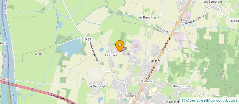 localisation de l'entreprise MONSIEUR JOSEPH CORDENOD à FEILLENS