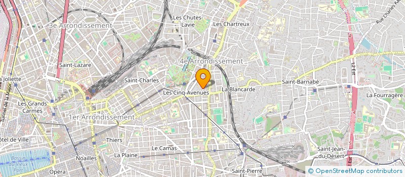 localisation de l'entreprise MONSIEUR JOSEPH CORREA à MARSEILLE
