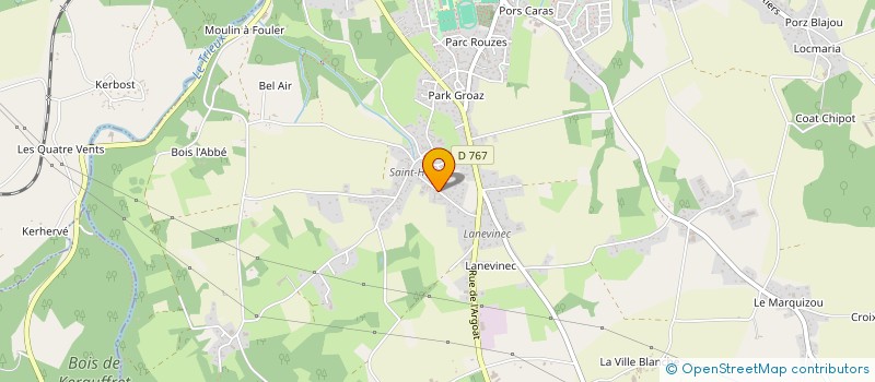 localisation de l'entreprise MONSIEUR JOSEPH COSO LE BALC'H  PLOUMAGOAR