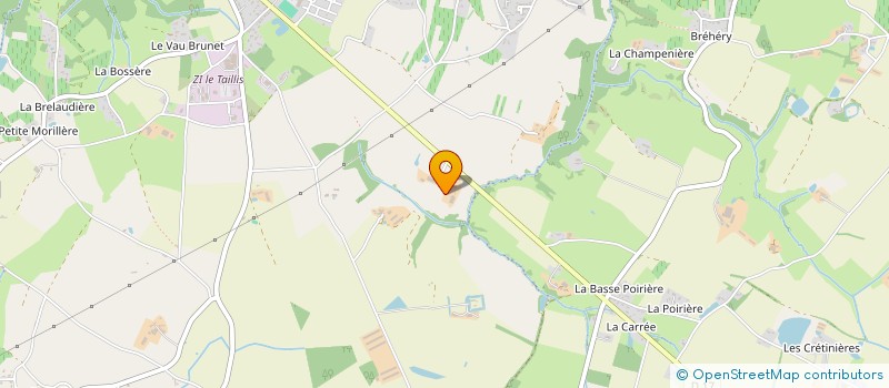 localisation de l'entreprise MONSIEUR JOSEPH COUDRAIS  OREE-D'ANJOU