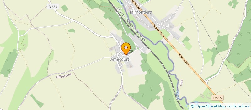 localisation de l'entreprise MONSIEUR JOSEPH CRESCENZO  AMECOURT