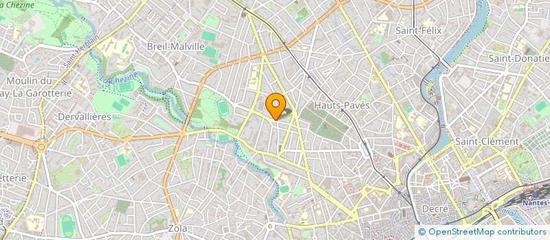localisation de l'entreprise MONSIEUR JOSEPH CROLUS à NANTES