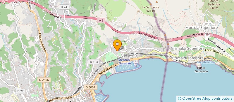 localisation de l'entreprise MONSIEUR JOSEPH CURT à MENTON