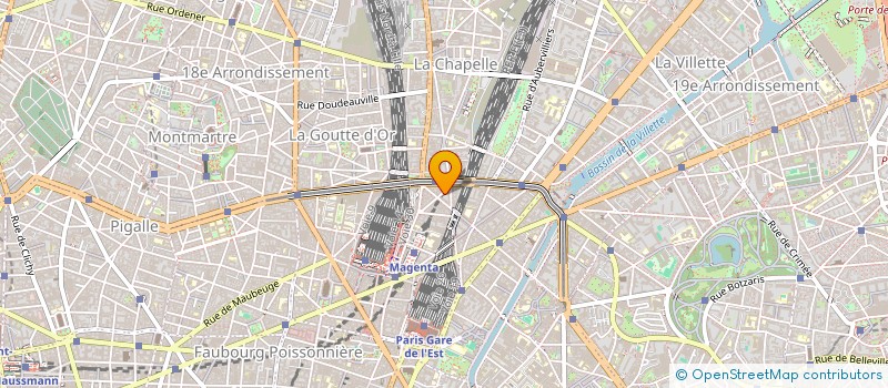 localisation de l'entreprise MONSIEUR JOSEPH CYPRIEN  PARIS