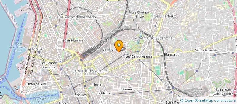 localisation de l'entreprise MONSIEUR JOSEPH D ANGELO à MARSEILLE