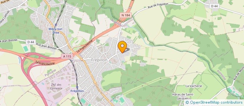 localisation de l'entreprise MONSIEUR JOSEPH DALCE  FREPILLON