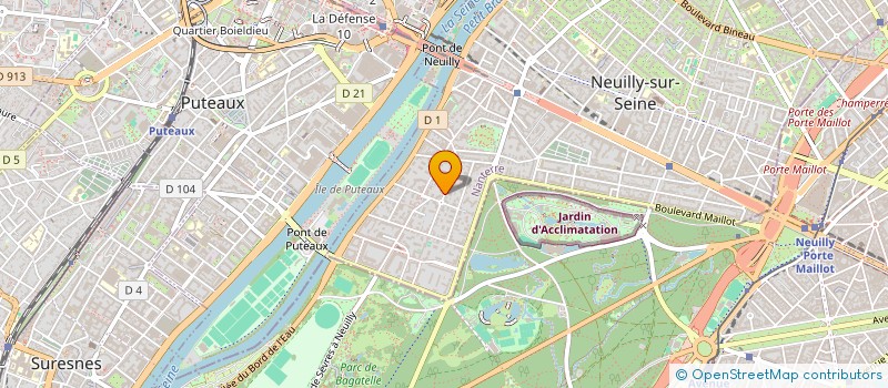 localisation de l'entreprise MONSIEUR JOSEPH DANA à NEUILLY-SUR-SEINE