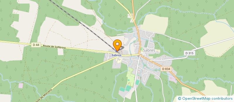 localisation de l'entreprise MONSIEUR JOSEPH DARENGOSSE  LUGLON