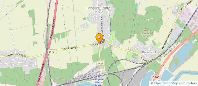 localisation de l'entreprise MONSIEUR JOSEPH DAUBER  LONGUEIL-SAINTE-MARIE