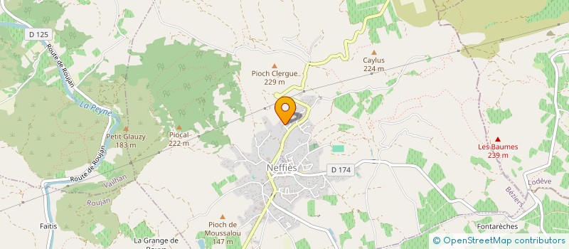 localisation de l'entreprise MONSIEUR JOSEPH DAURELLE  NEFFIES