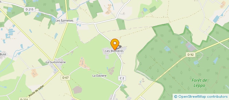 localisation de l'entreprise MONSIEUR JOSEPH DAVID à MONTREVAULT-SUR-EVRE