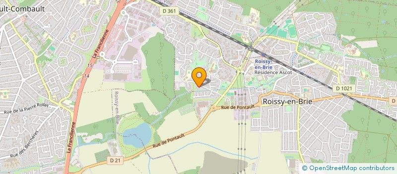 localisation de l'entreprise MONSIEUR JOSEPH DE LA CRUZ  ROISSY-EN-BRIE