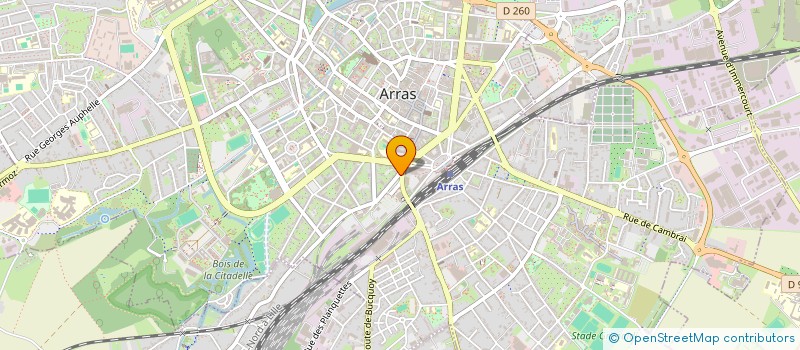 localisation de l'entreprise MONSIEUR JOSEPH DEBART à ARRAS