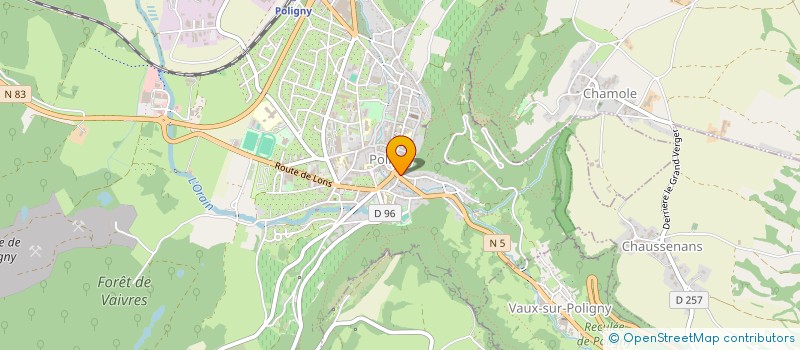 localisation de l'entreprise MONSIEUR JOSEPH DEFERT à POLIGNY
