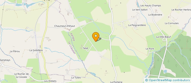 localisation de l'entreprise MONSIEUR JOSEPH DELAUNAY  JAVENE