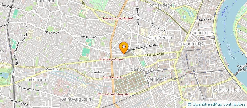 localisation de l'entreprise MONSIEUR JOSEPH DELOYE  BORDEAUX