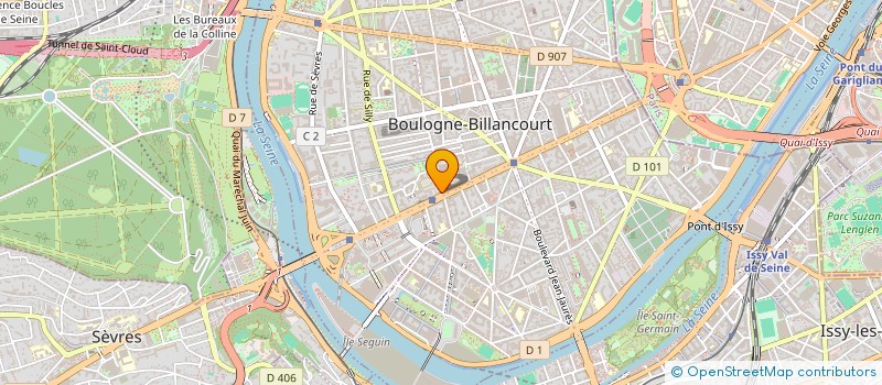 localisation de l'entreprise MONSIEUR JOSEPH DENOUX à BOULOGNE-BILLANCOURT