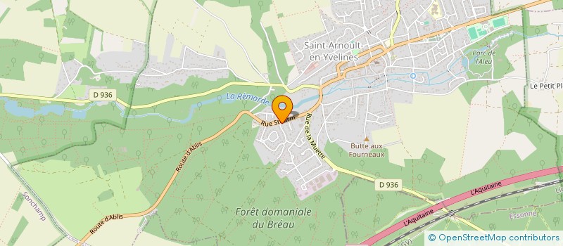 localisation de l'entreprise MONSIEUR JOSEPH DEROFF  SAINT-ARNOULT-EN-YVELINES