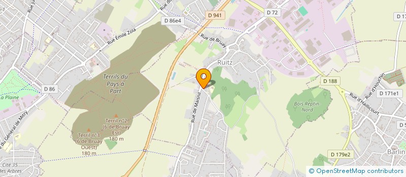 localisation de l'entreprise MONSIEUR JOSEPH DETHOOR  RUITZ