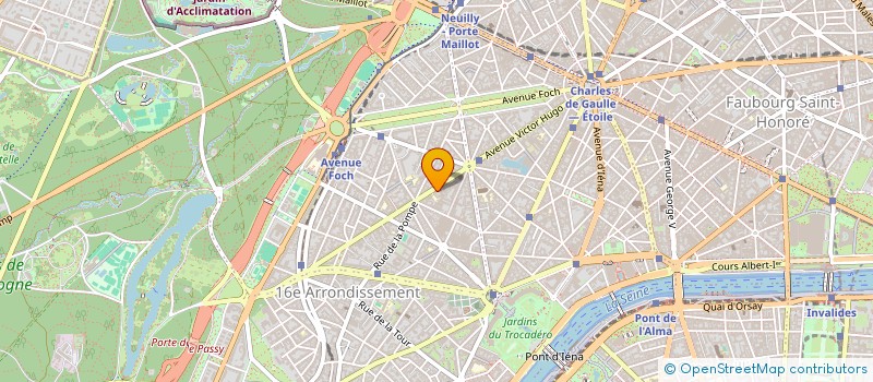 localisation de l'entreprise MONSIEUR JOSEPH DHAVERNAS  PARIS