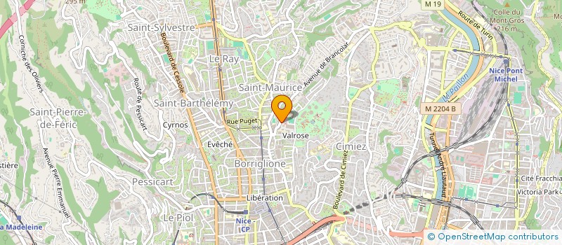 localisation de l'entreprise MONSIEUR JOSEPH DI FRAJA à NICE