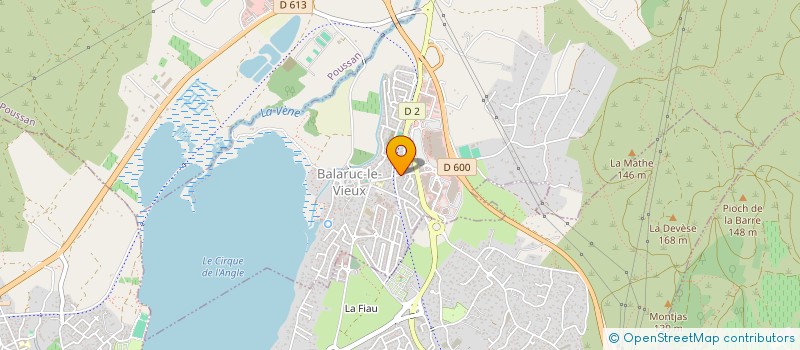 localisation de l'entreprise MONSIEUR JOSEPH DI MARIA  BALARUC-LE-VIEUX