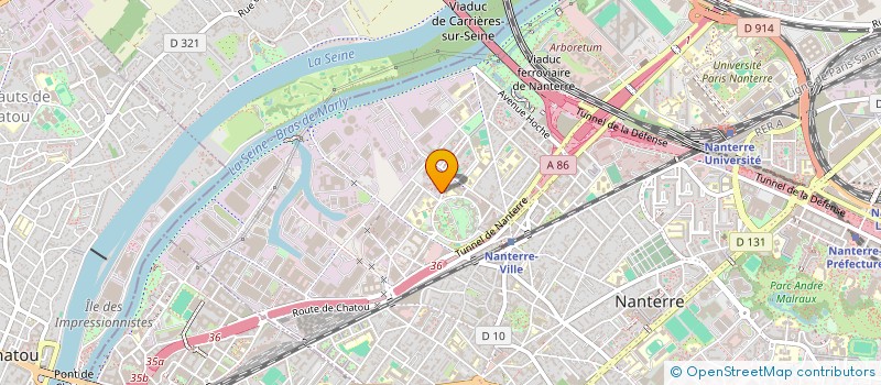 localisation de l'entreprise MONSIEUR JOSEPH DIAKITE  NANTERRE