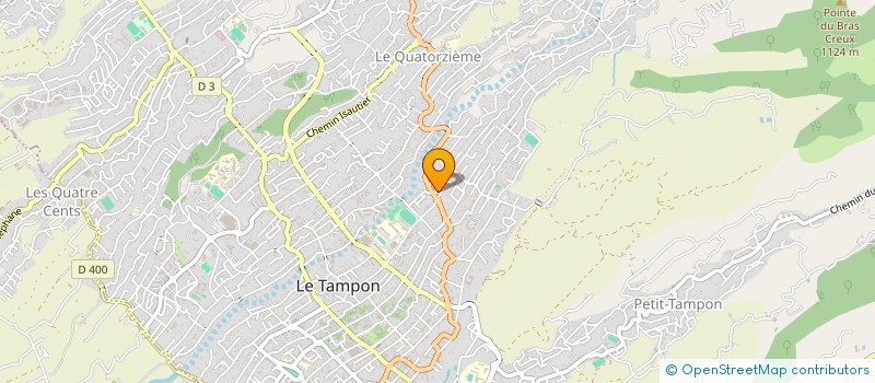 localisation de l'entreprise MONSIEUR JOSEPH DIJOUX  LE TAMPON