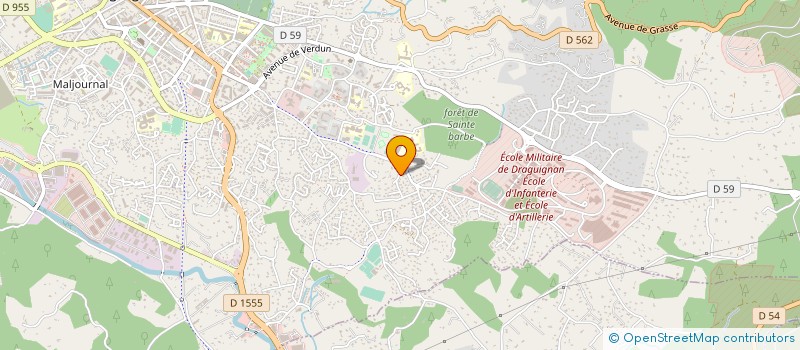 localisation de l'entreprise MONSIEUR JOSEPH DIMINO à DRAGUIGNAN
