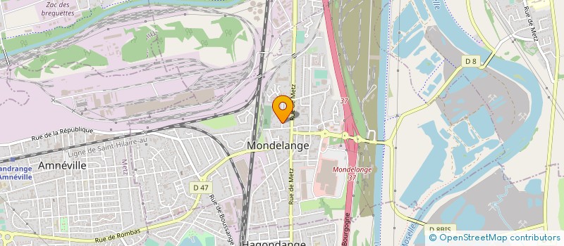 localisation de l'entreprise MONSIEUR JOSEPH DIMORA  MONDELANGE