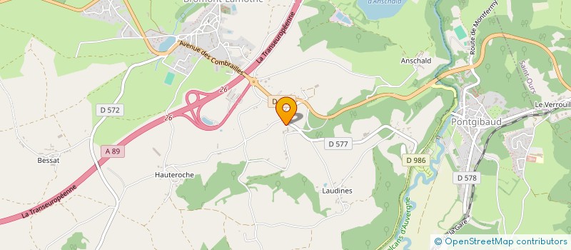 localisation de l'entreprise MONSIEUR JOSEPH DIOGON  BROMONT-LAMOTHE