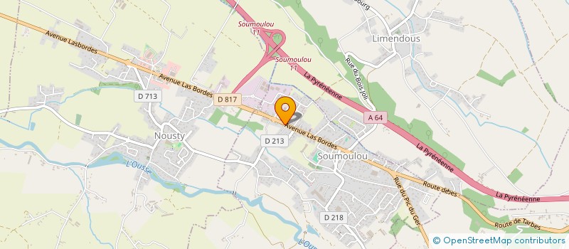 localisation de l'entreprise MONSIEUR JOSEPH DIOTALLEVA  SOUMOULOU