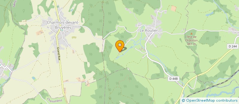 localisation de l'entreprise MONSIEUR JOSEPH DIT GIUSEPPE BOLDRINI  LE ROULIER