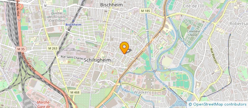 localisation de l'entreprise MONSIEUR JOSEPH DOBGIMA NTUMVI  SCHILTIGHEIM