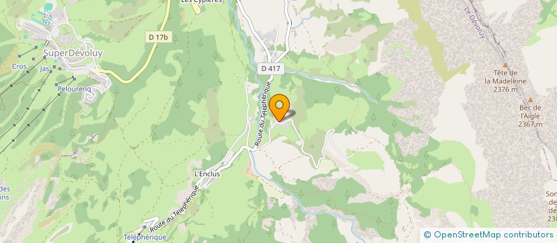 localisation de l'entreprise MONSIEUR JOSEPH DOS SANTOS  DEVOLUY