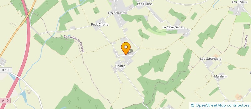 localisation de l'entreprise MONSIEUR JOSEPH DOUMEIZEL  EGRISELLES-LE-BOCAGE