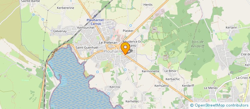 localisation de l'entreprise MONSIEUR JOSEPH DREAN  PLOUHARNEL