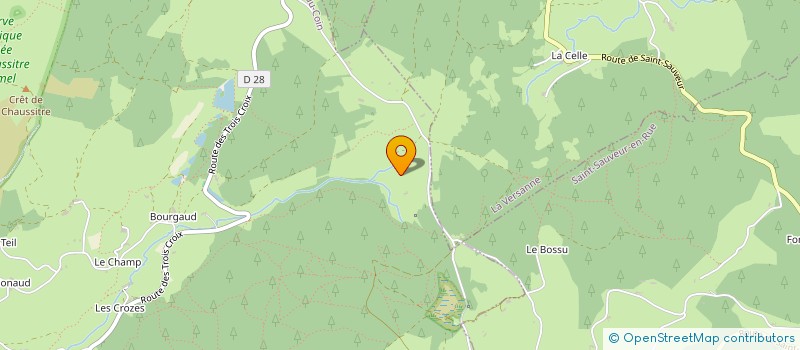 localisation de l'entreprise MONSIEUR JOSEPH DREVET  SAINT-GENEST-MALIFAUX