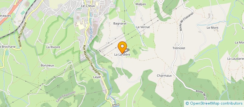 localisation de l'entreprise MONSIEUR JOSEPH DREVET  SAINT-CHAMOND