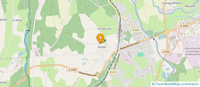 localisation de l'entreprise MONSIEUR JOSEPH DUCROCQ  PESCHADOIRES