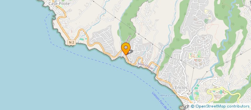 localisation de l'entreprise MONSIEUR JOSEPH DUCROS  CASE-PILOTE