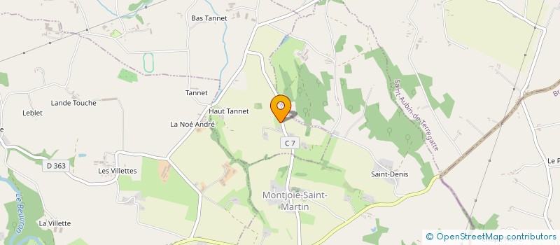 localisation de l'entreprise MONSIEUR JOSEPH DUPONT à SAINT-JAMES